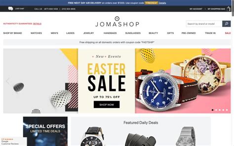 jomashop official site.